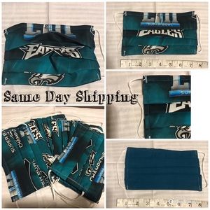 Face Mask Handmade Adult *Eagles Superbowl*